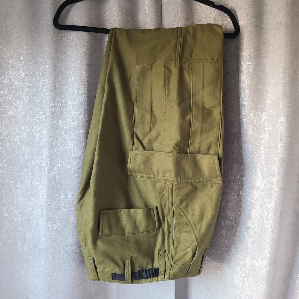 Rag & bone women engineered cotton jogger army green‎ size 2 high rise loose fit